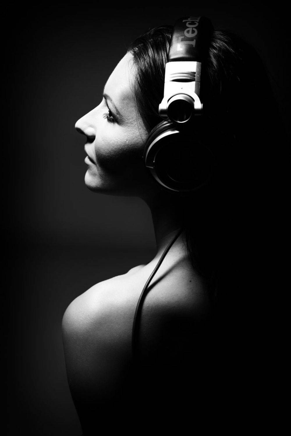 Portrait, Headphones, Studio, Light, Rozman Erik