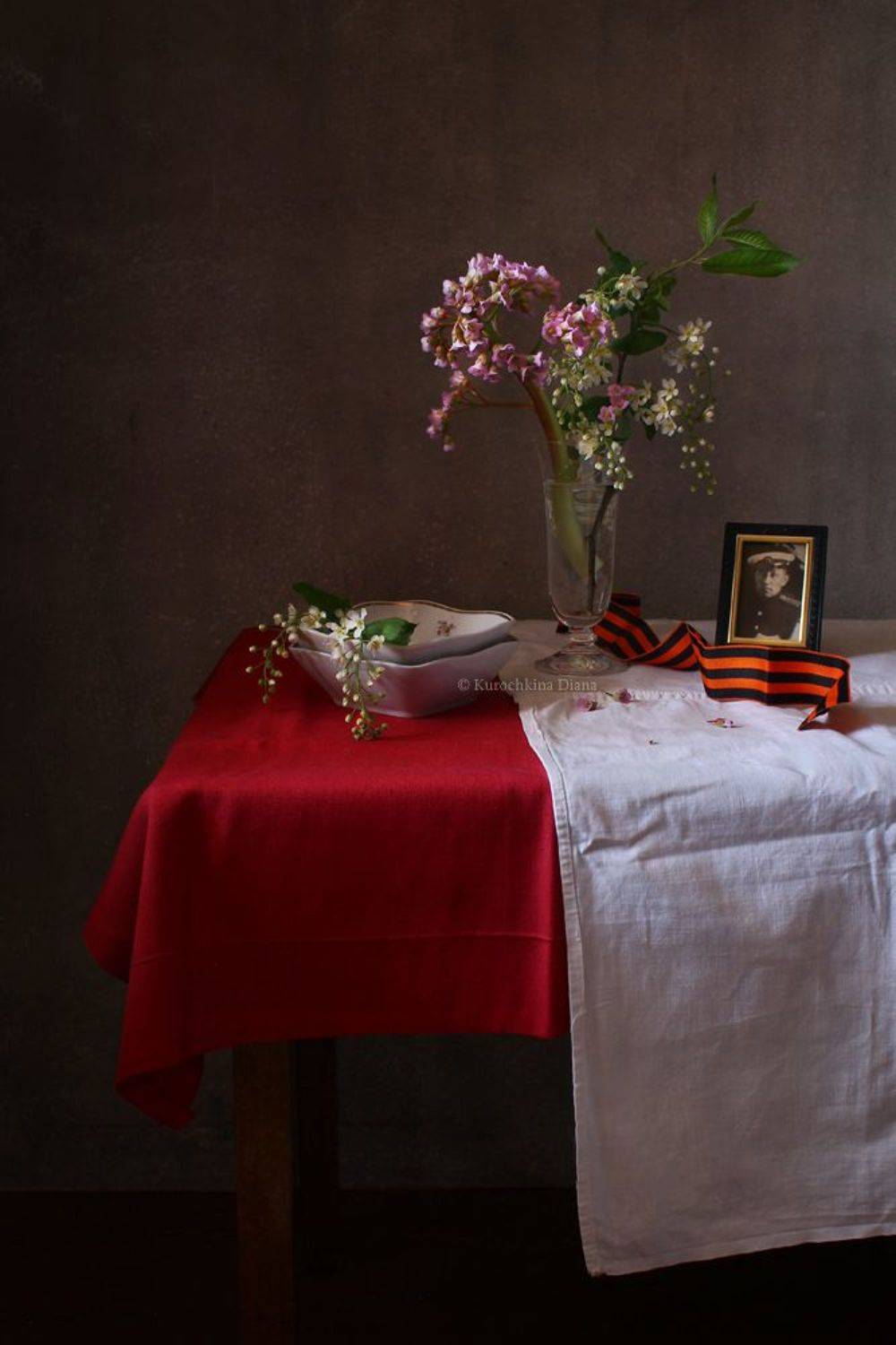 натюрморт, день победы, май, памяти деда, Курочкина Диана