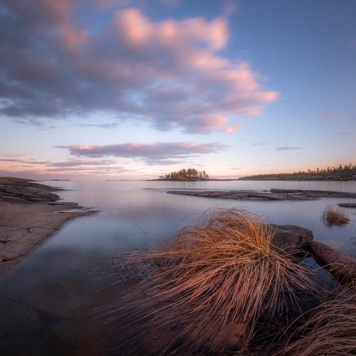 Майский вечер на Ладоге
