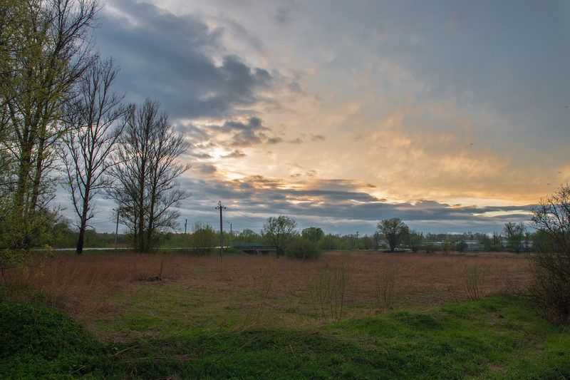 Закат после бури фото превью