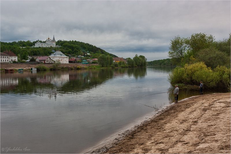 гороховец, весна, рыбаки *** фото превью