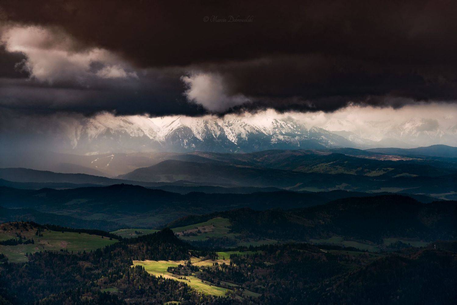 beskids, carpathians, forest, landscape, mountains, mountainscape, nature, nikon, nopeople, outdoors, poland, clouds, trees, tatras, storm, tatramountains, tullusion,  Marcin Dobrowolski