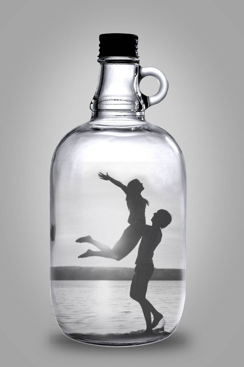 бутылка, встреча, минуты счастья, Sergii Vidov