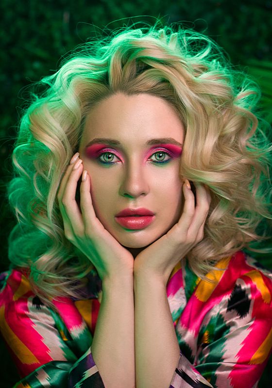 Pink and Green  фото превью