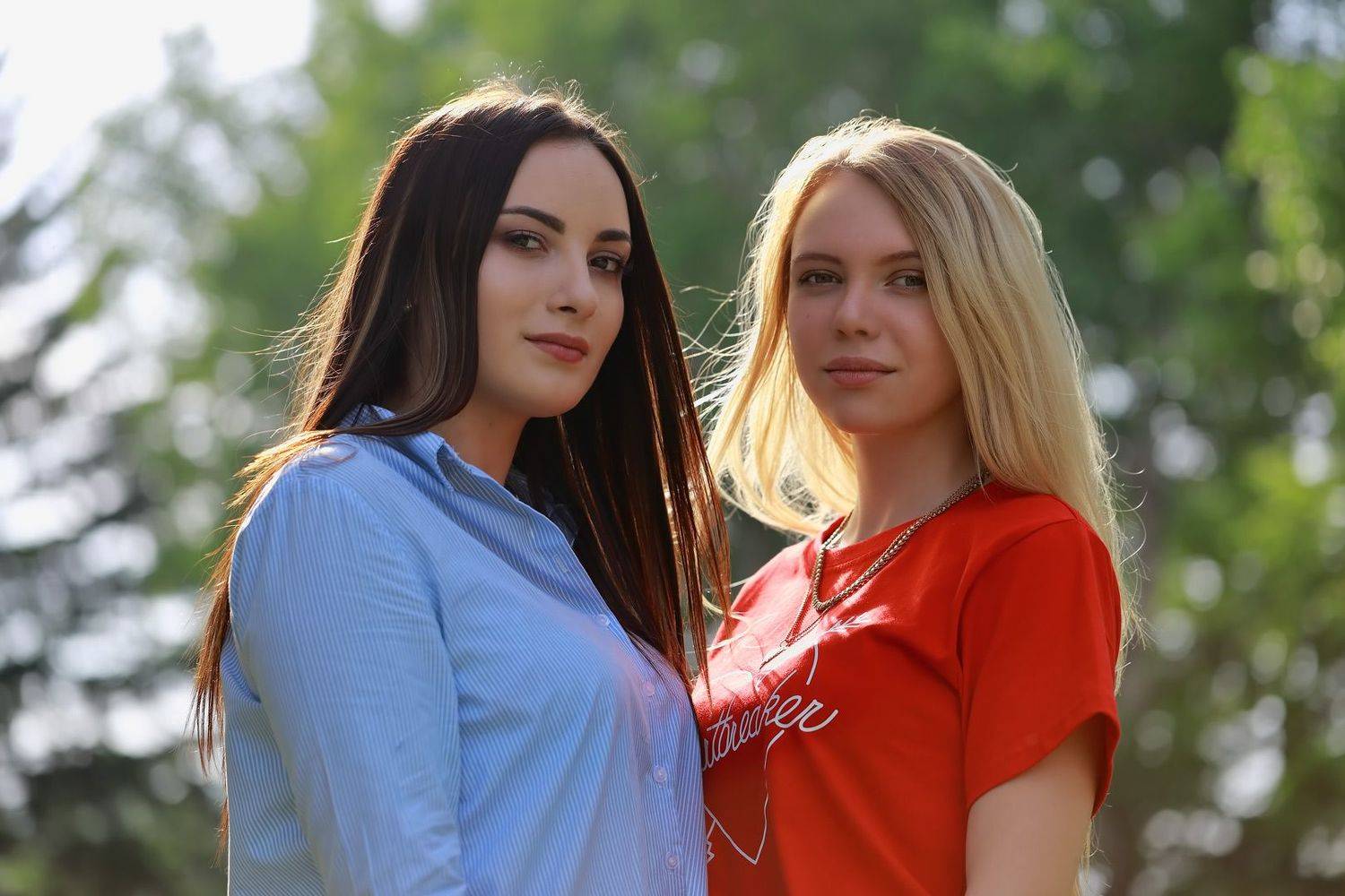 девушки, лето, Евгений Паршуков