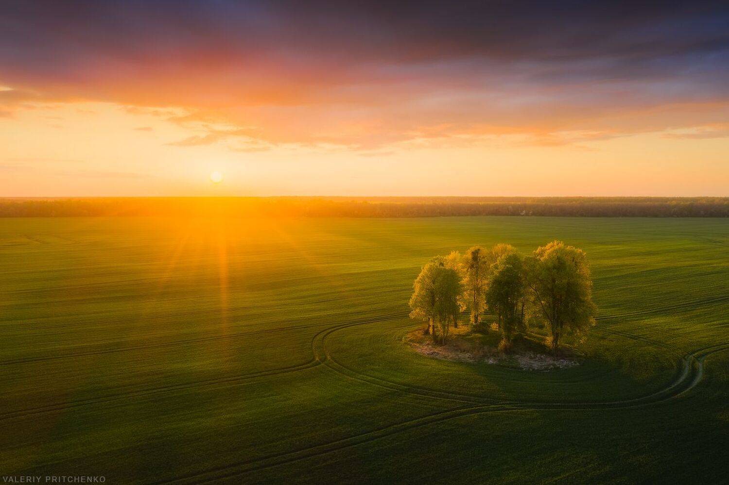 природа, закат, пейзаж, landscapes, sunset, nature, Валерий Притченко