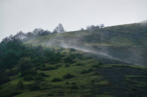 Hillsides of Ingushetia.