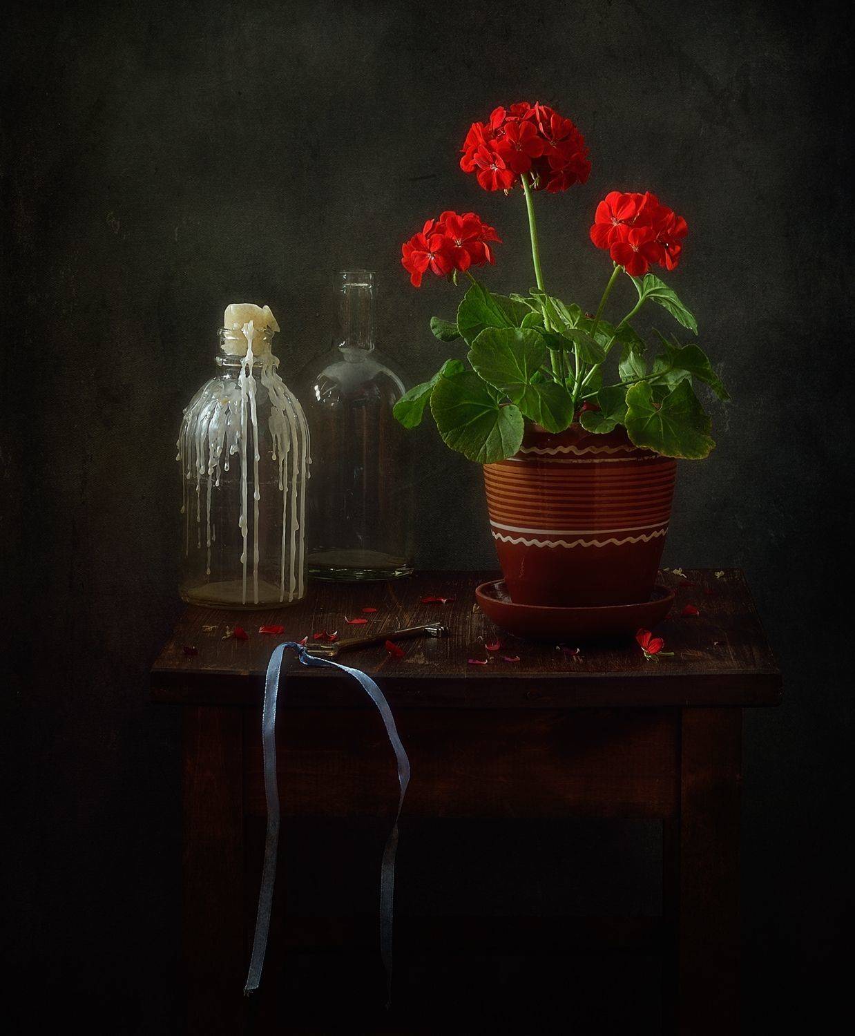 натюрморт,композиция,цветы,пеларгония,герань, Наталия К