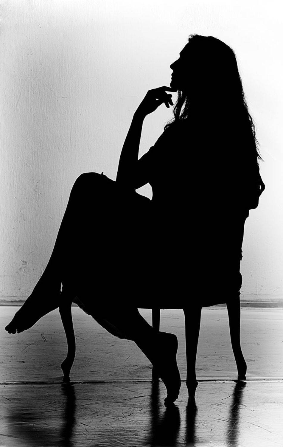 Portrait, Silhouette, Rozman Erik