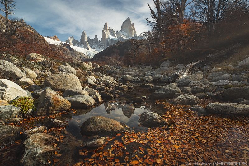 argentina, аргентина, patagonia, патагония, fitz roy Reflections фото превью
