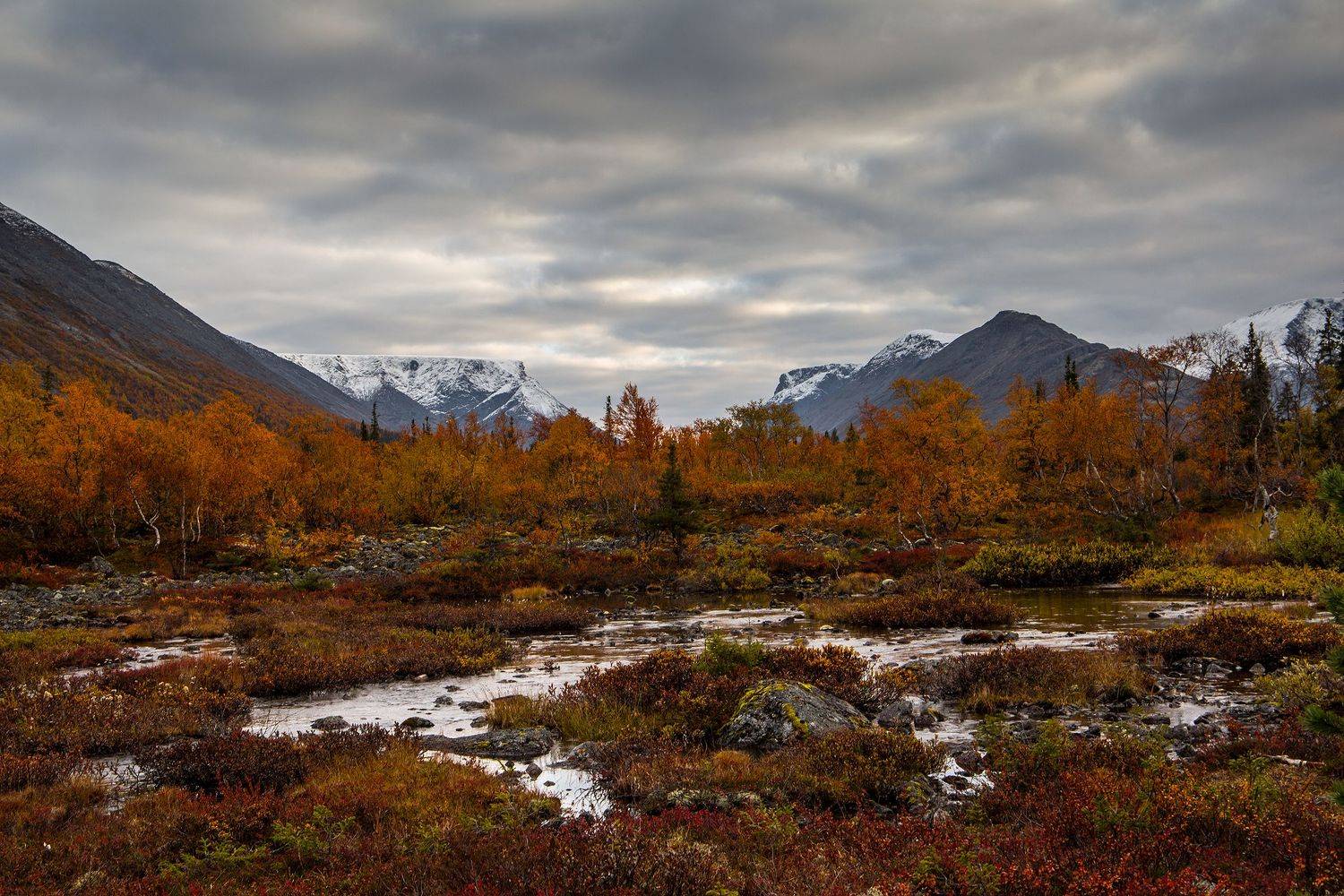кольский,хибины,куэльпорр,осень, Денисов Игорь