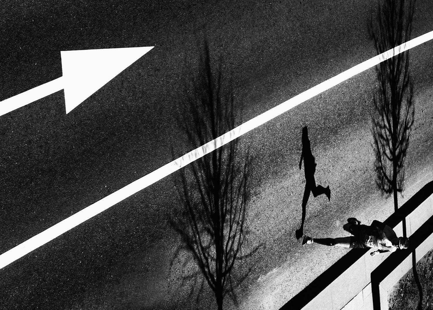 чб фото, московский полумарафон, стрит репортаж, Vera Trandina