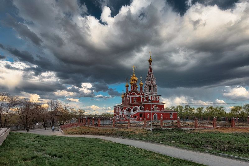 весенний вечер фото превью