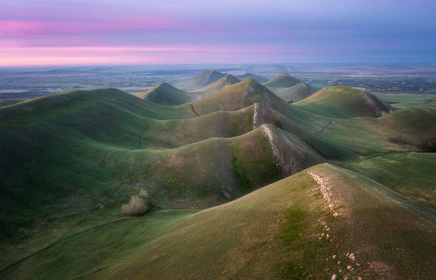 mountain, russia, morning, green, Марина Сорокина