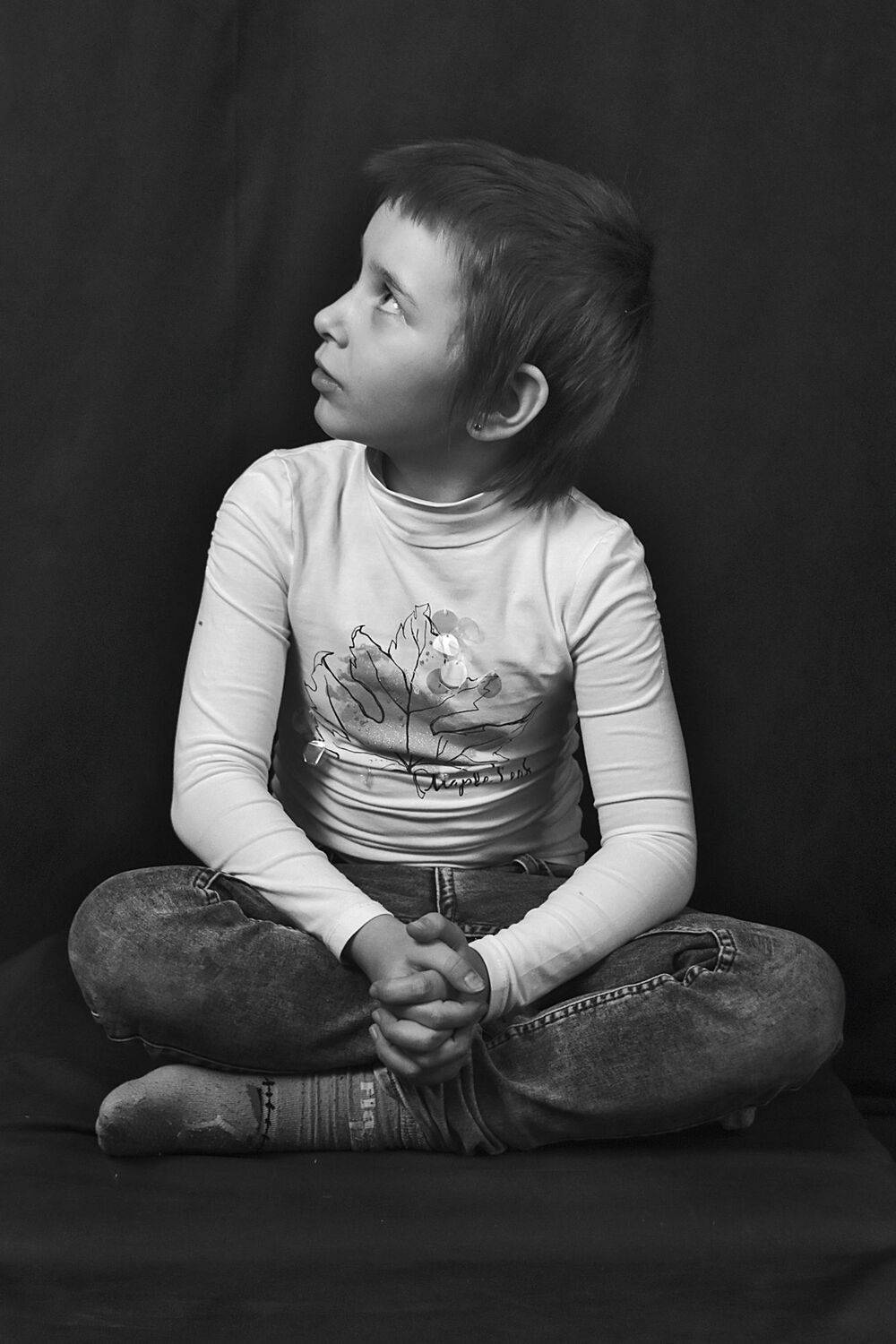 девочка, взгляд, глаза, эмоции, апатиты, Николай Смоляк