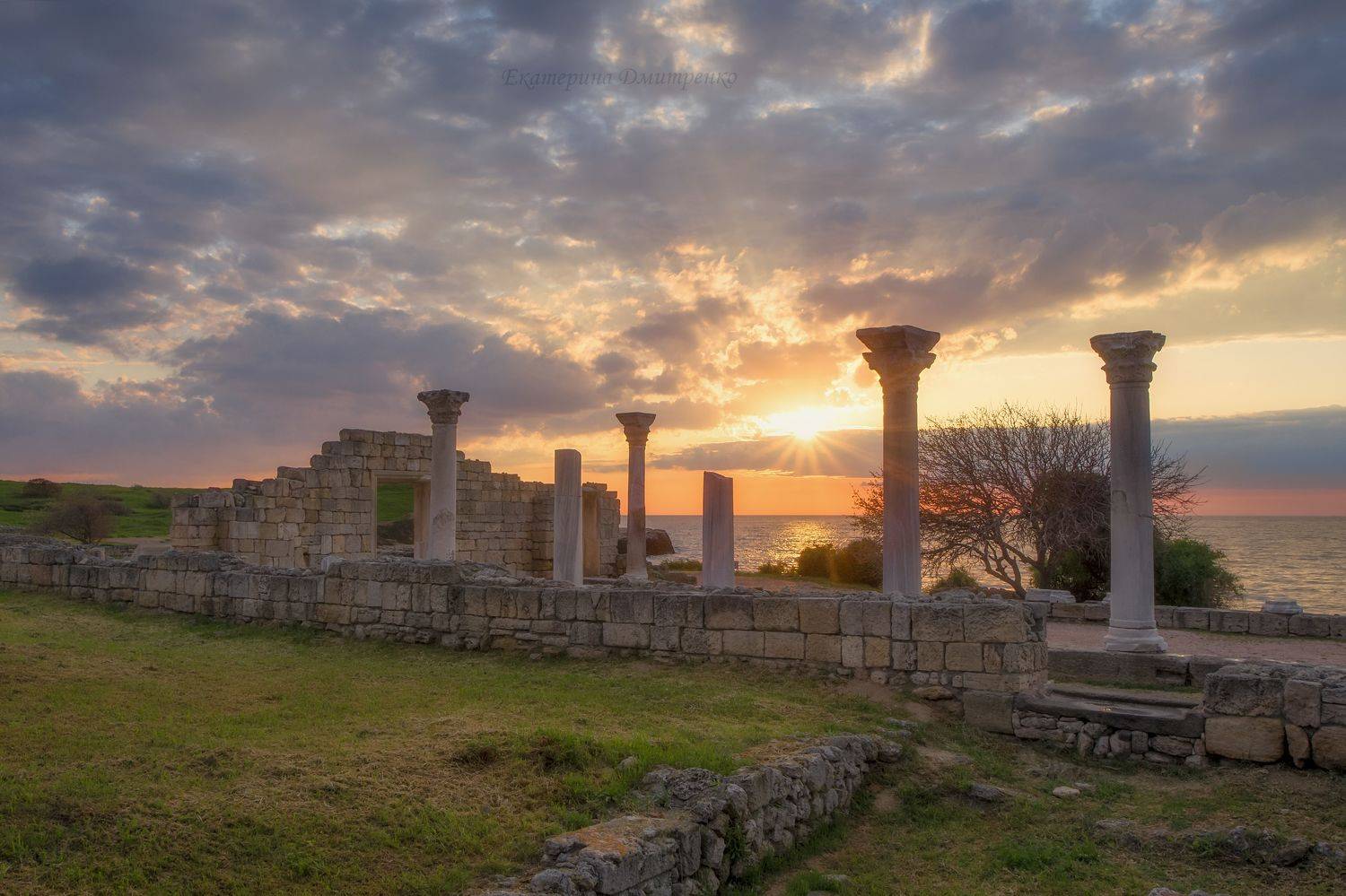закат, севастополь, херсонес, весна, крым, crimea, landscape, sevastopol, sunset, Дмитренко Екатерина