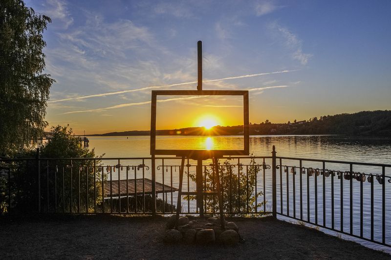 пейзаж Закат фото превью