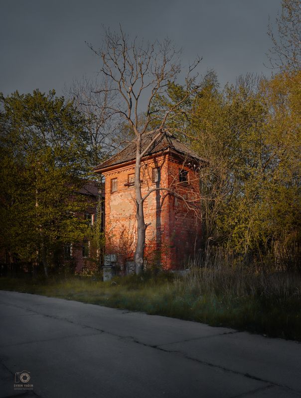 подстанция, Германия,Восточная Пруссия, архитектура, путешествие, достопримечательности, 2022год, Мамоново, Хайлигенбайль «Немецкая трансформаторная подстанция» фото превью