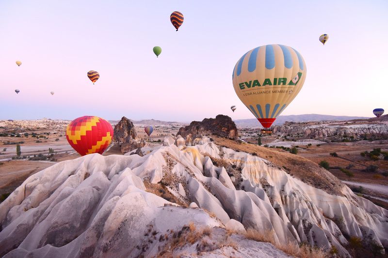 Раннее утро в Каппадокии фото превью