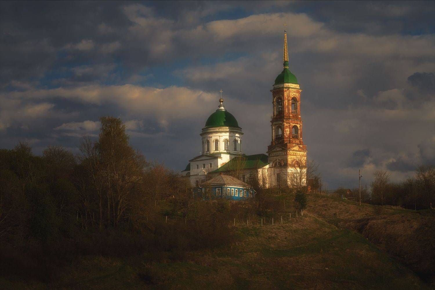 Рязанская область, Касимов, вечер, Ильинская церковь, весна, май, Дмитрий Шишкин