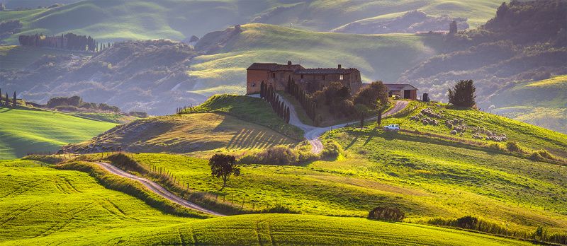 Tuscan evening фото превью