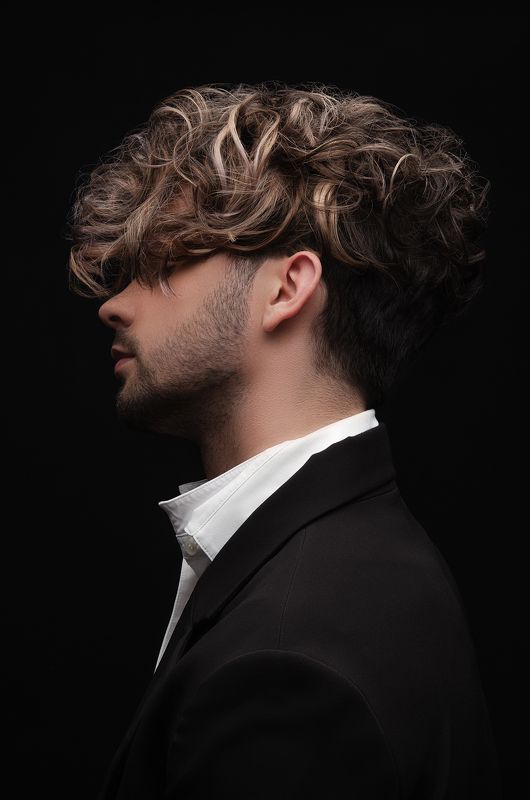 портрет, прическа New style фото превью