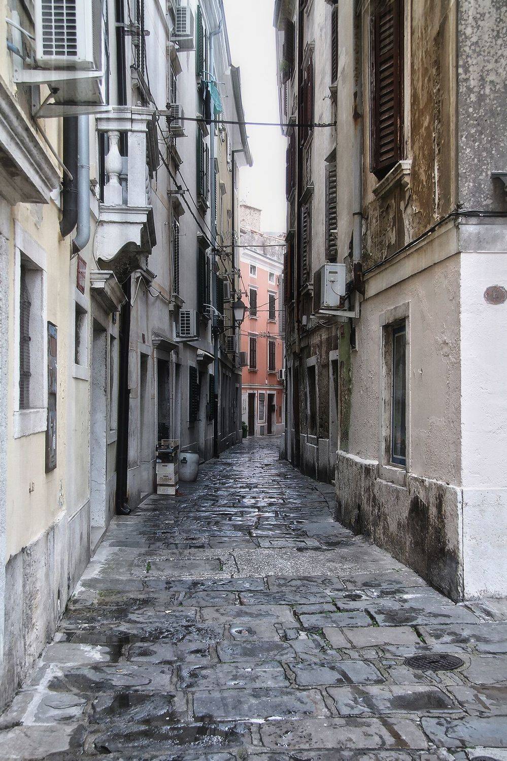 европа, архитектура, городской, улица, пиран, словения, старинный, Андрей Пшеничный