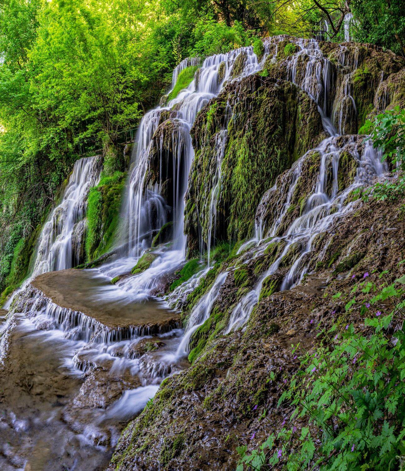 waterfall ladscapes nature amazing, viktor demidov