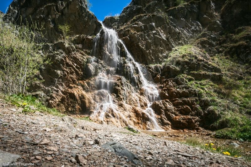 водопад шаджатмаз, пейзаж, кавказ, весна, май, водопад Водопад Шаджатмаз фото превью