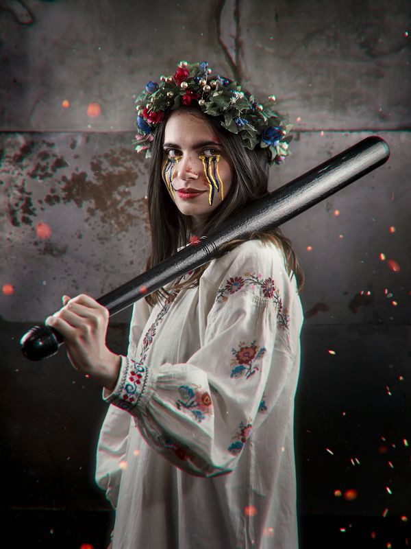 girl, war, ukraine, photo, portrait, stopwar, mood, poltava, tfp, nikon Ukrainian фото превью