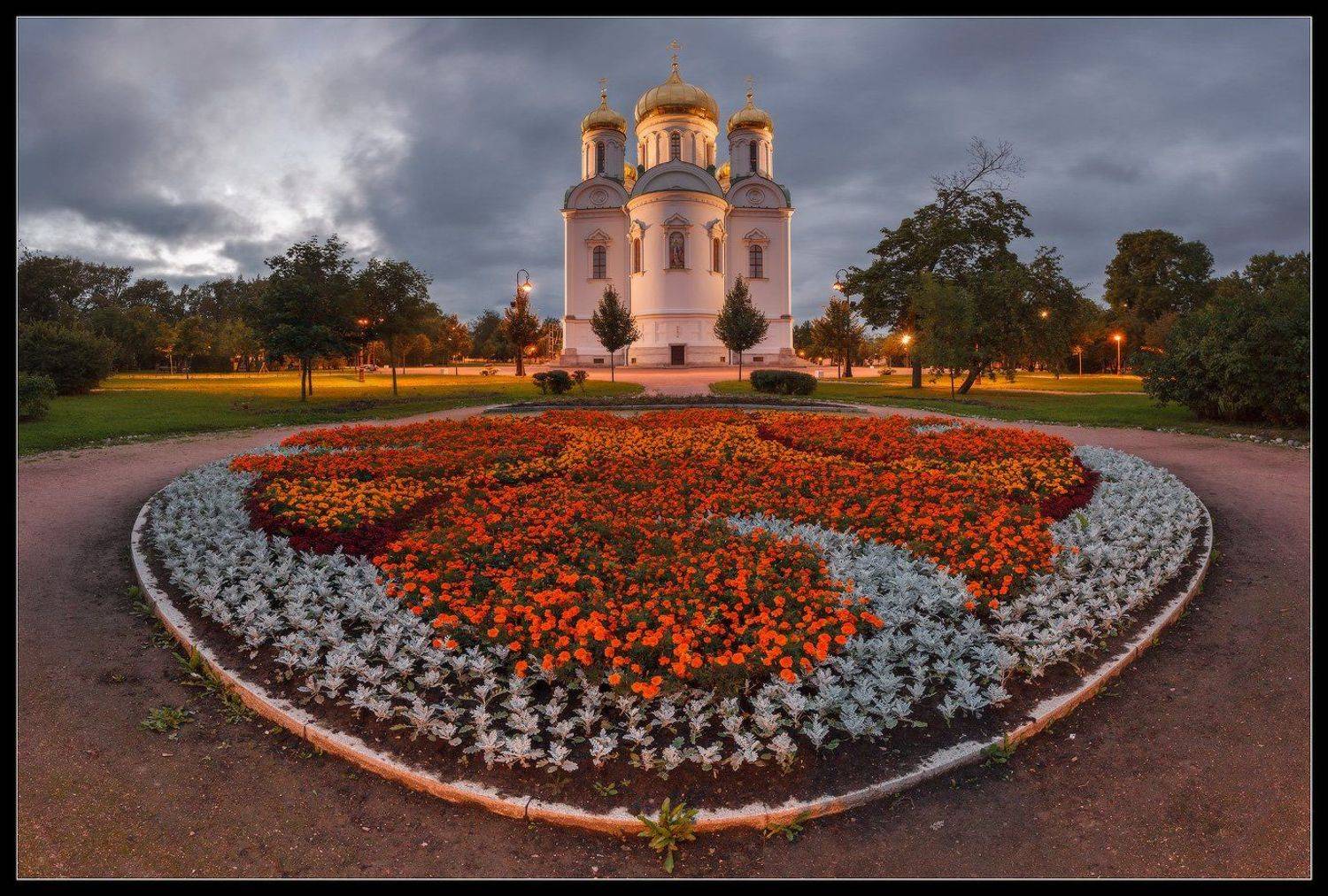 Екатерининский, Екатерины, Лето, Панорама, Пушкин, Село, Собор, Царское, Илья Штром