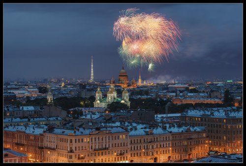 про салют 22.08.2014, СПб