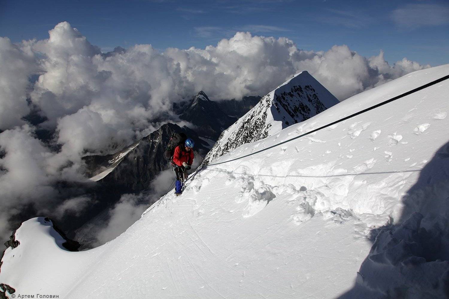 Алтай, Альпинист, Восхождение, Артем Головин