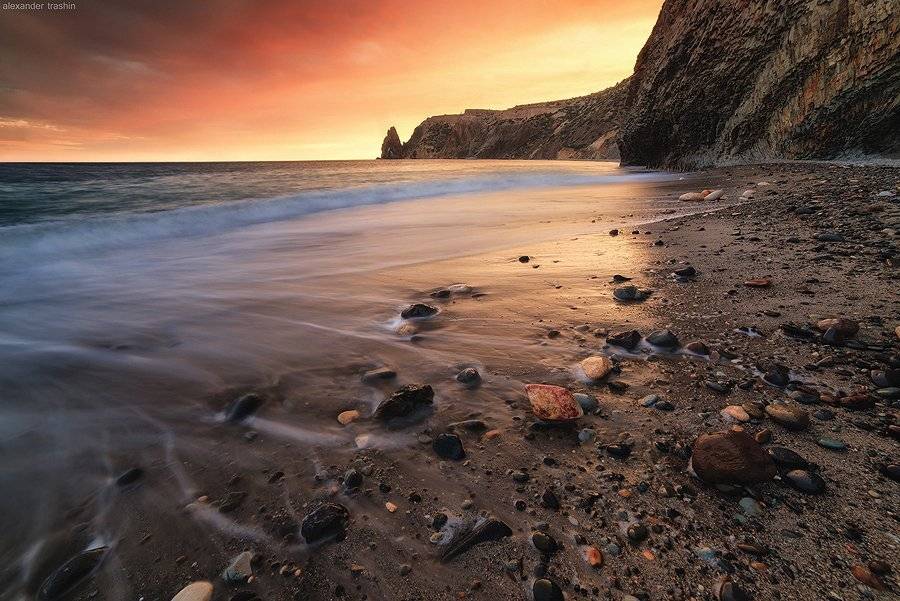 Крым, Морской пейзаж, Пейзаж, Трашин, Фиолент, Александр Трашин