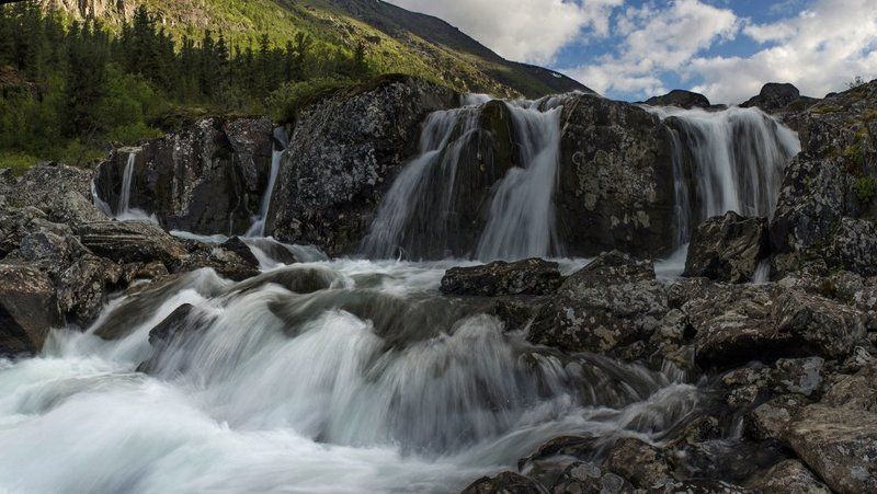 Водопады Малого Калагаша фото превью