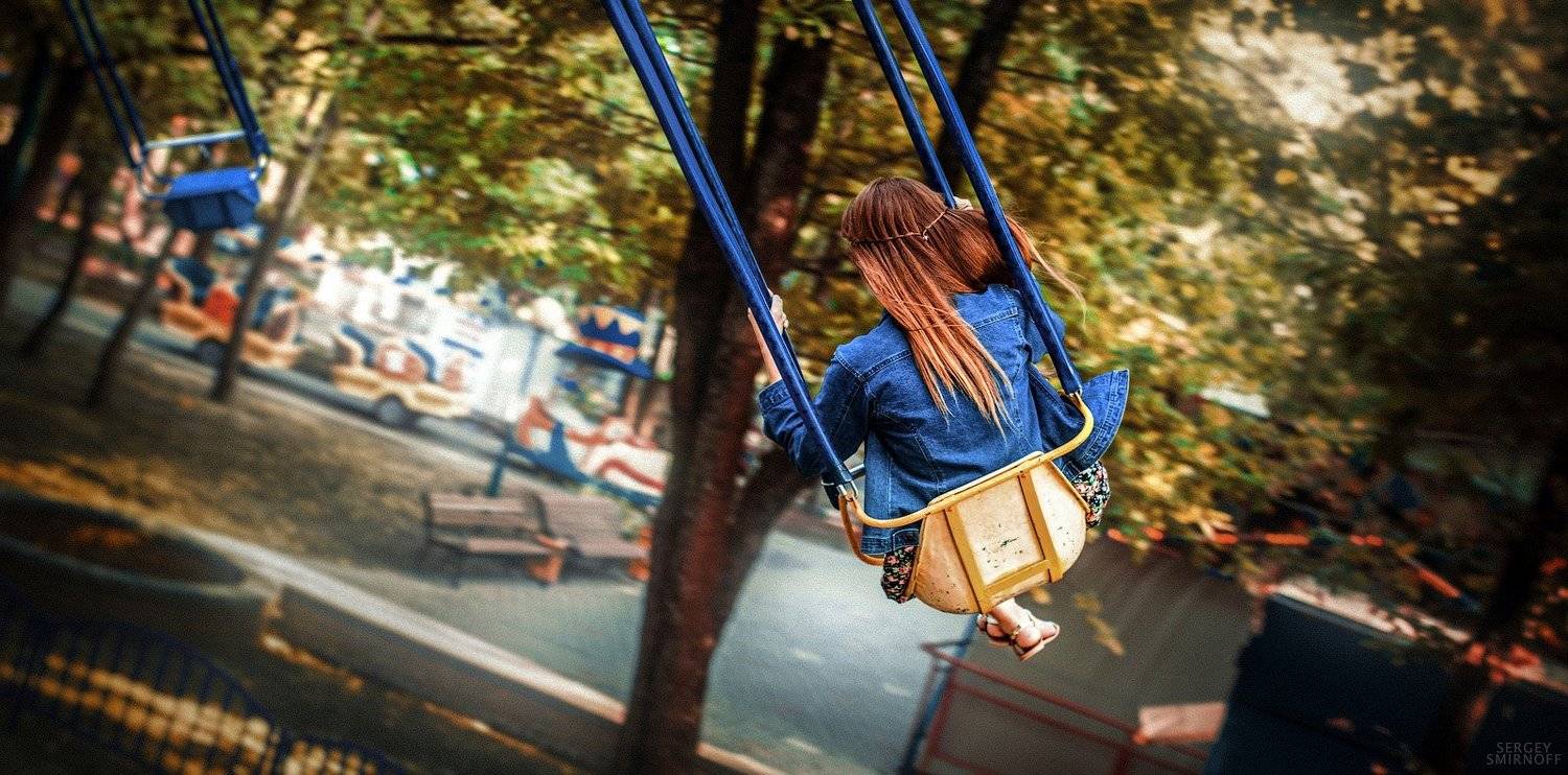 Девушка, Карусель, Смирнов Сергей