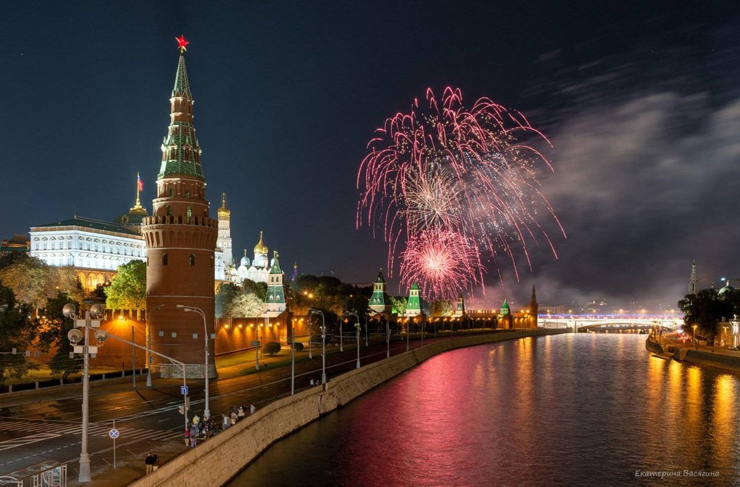 москва, салют, город, праздник, Екатерина (PhotoJourneys.ru) Васягина