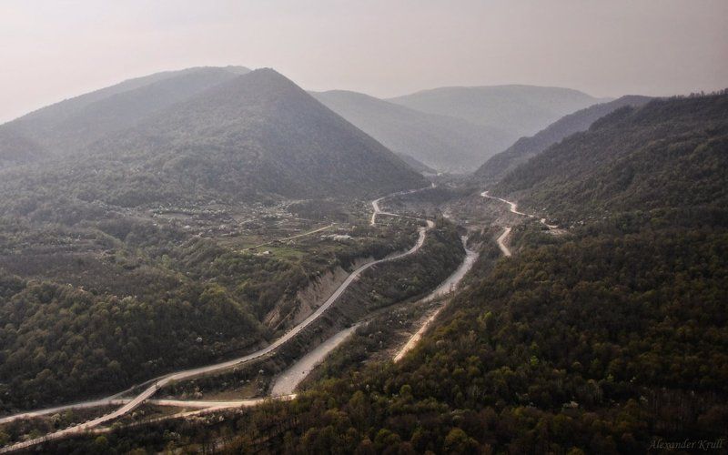 чечня, ярыш-марды Летим в туман... фото превью