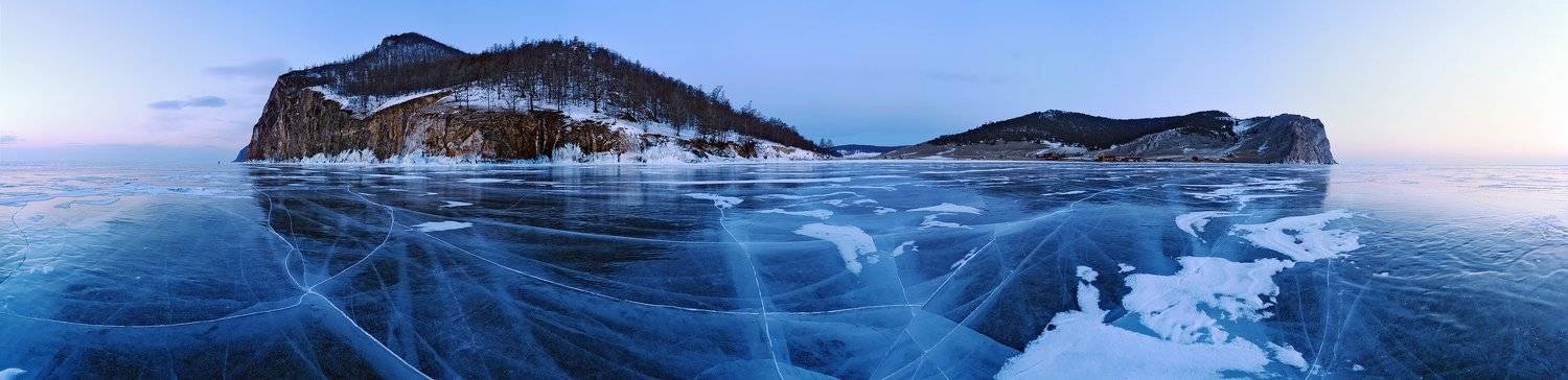 Байкал, Зима, Лед, Ольхон, Путешествия, Россиия, Утро, Екатерина (PhotoJourneys.ru) Васягина