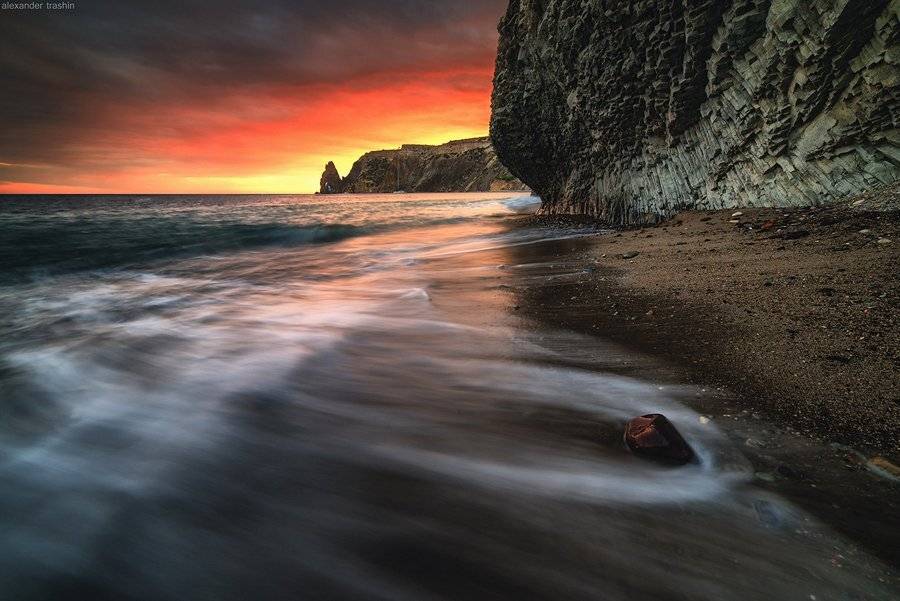 крым, морской пейзаж, пейзаж, трашин, фиолент, Александр Трашин