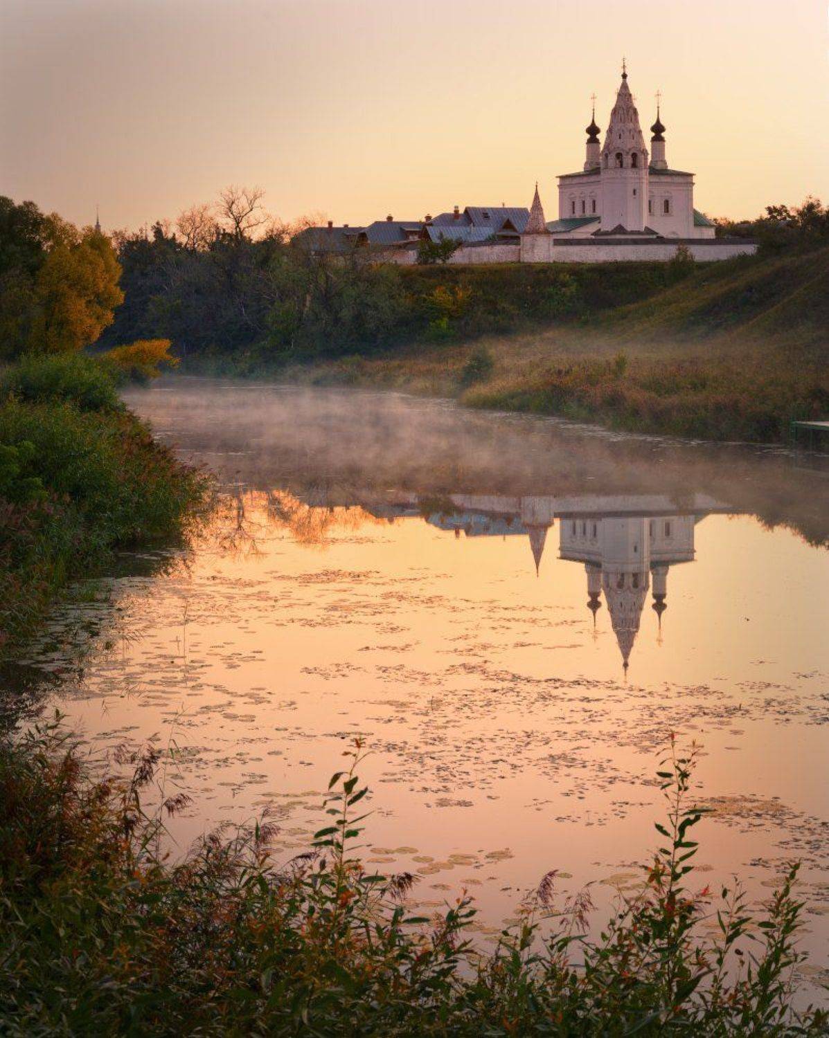 Панорама, Рассвет, Суздаль, Утреннее фото, Жмак Евгений