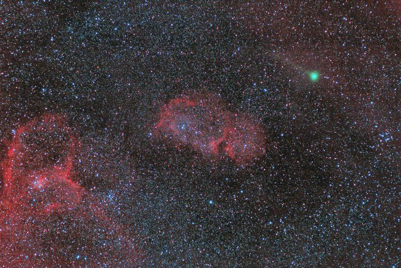 Космическая одиссея кометы C/2014 E2 (Jacques) фото превью