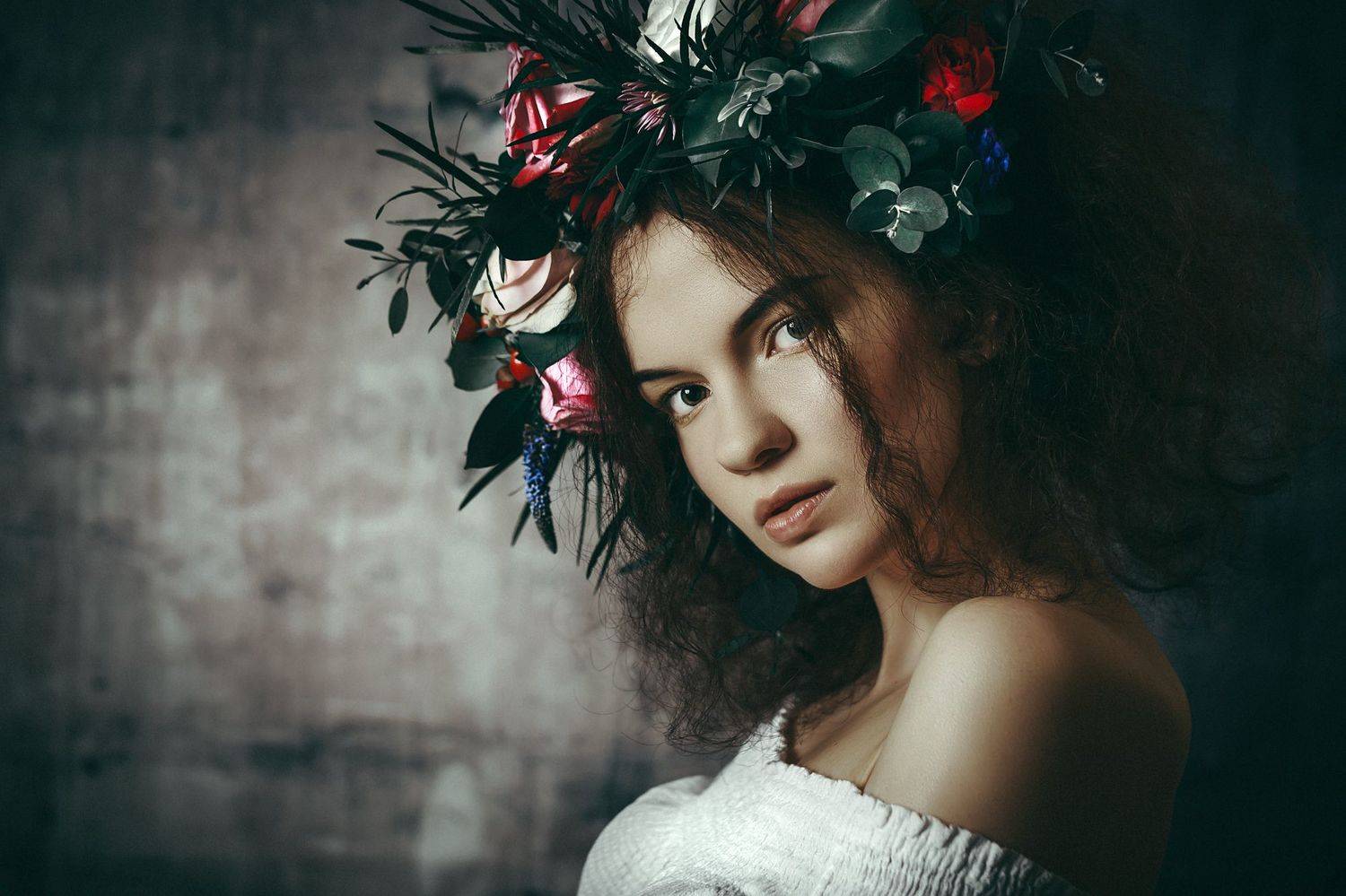 woman, portrait, conceptual, studio, Руслан Болгов (Axe)