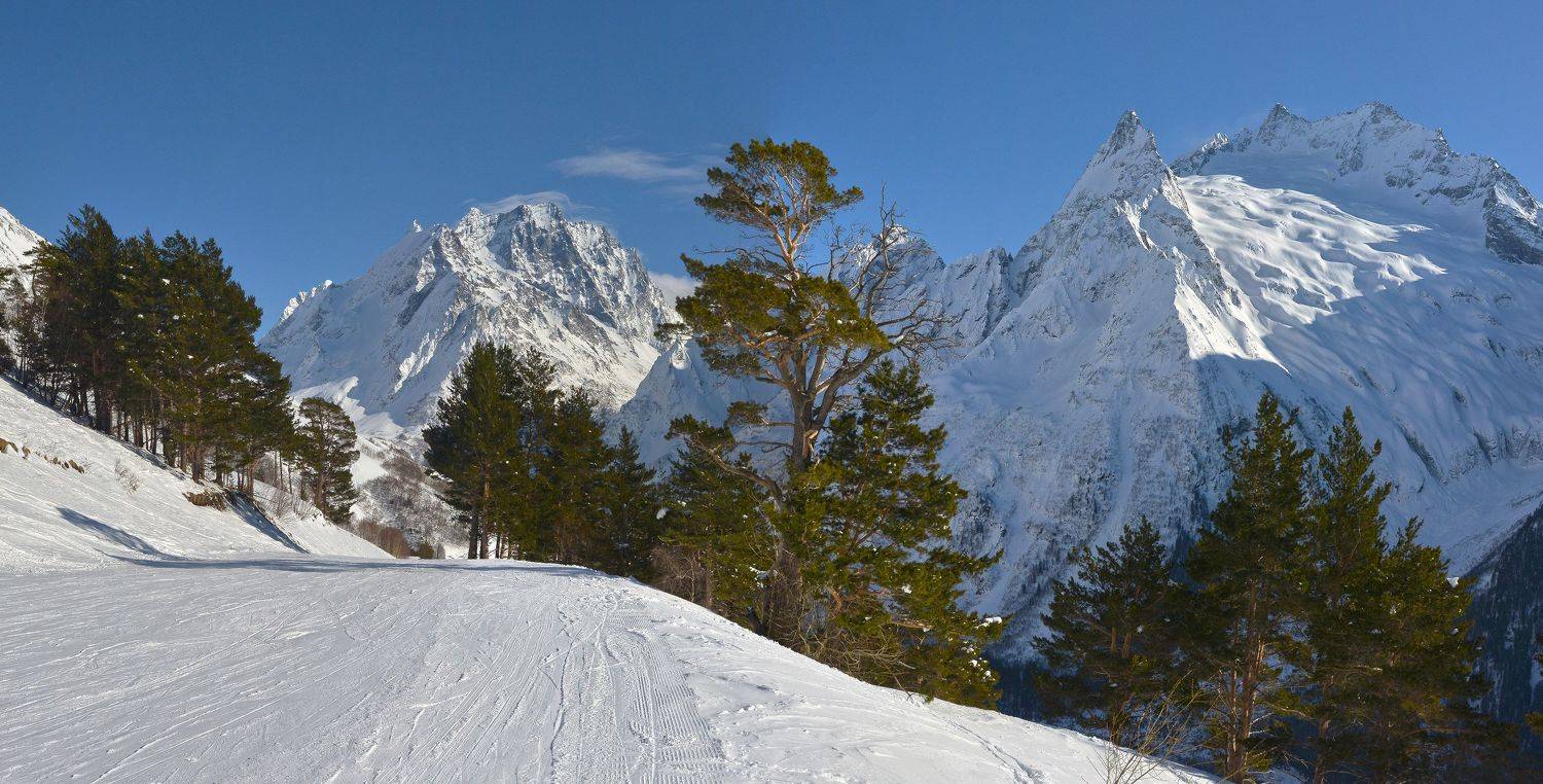 кавказ, домбай, Сергей Седов