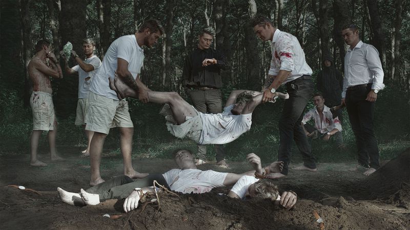 портрет, постановочная фотография, мужской портрет Петля времени фото превью