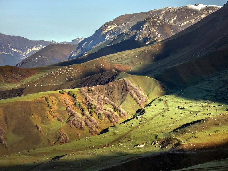 Майский рассвет в Ингушетии фото превью
