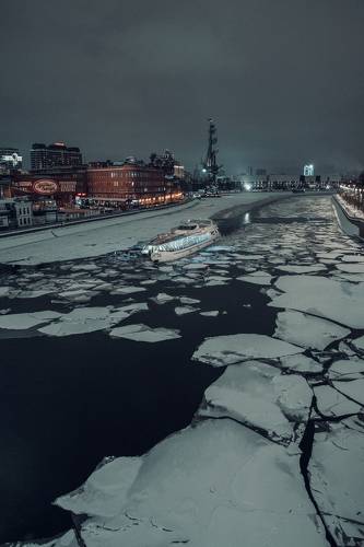 Ледяная река