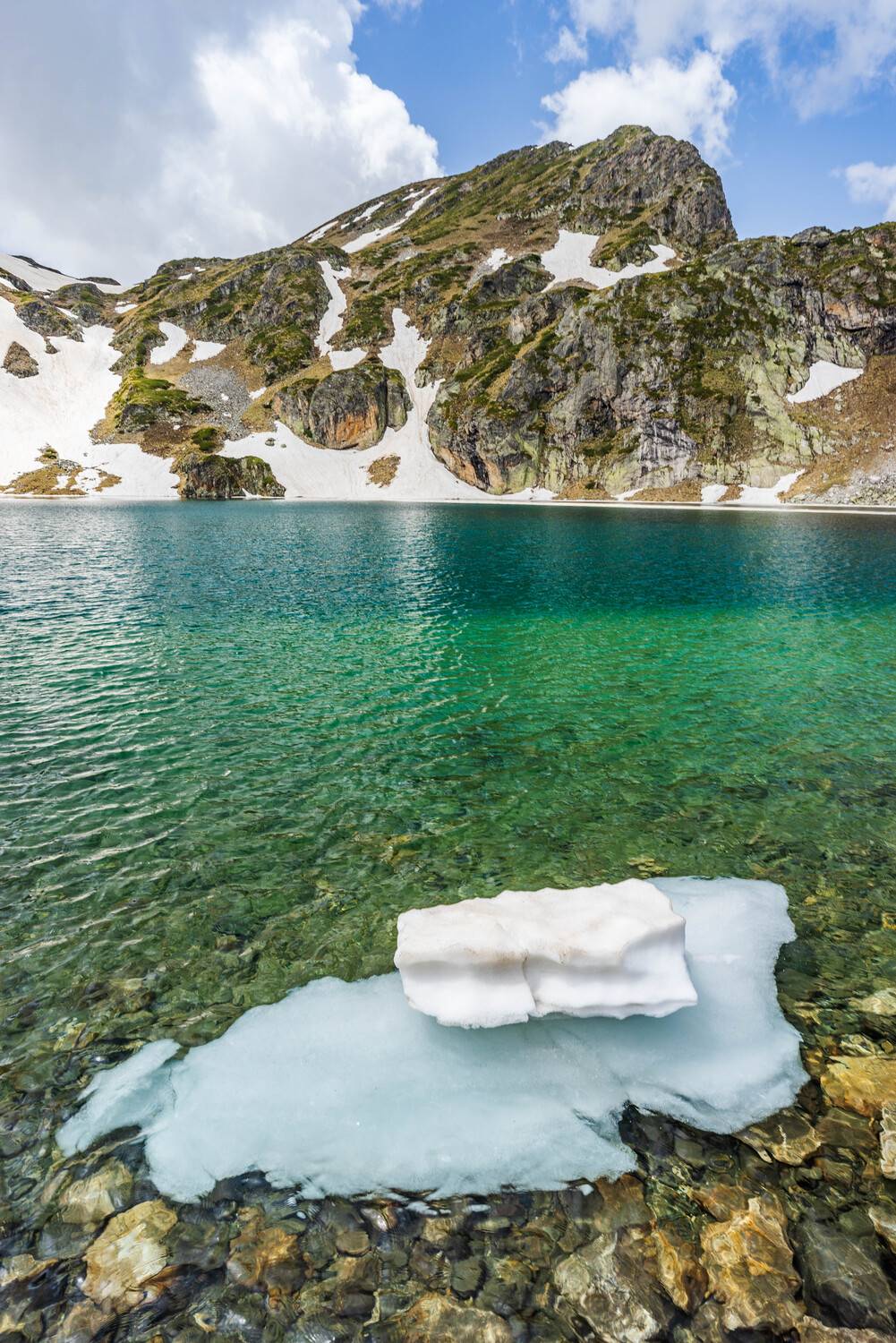 landscapes nature lake vertical, viktor demidov