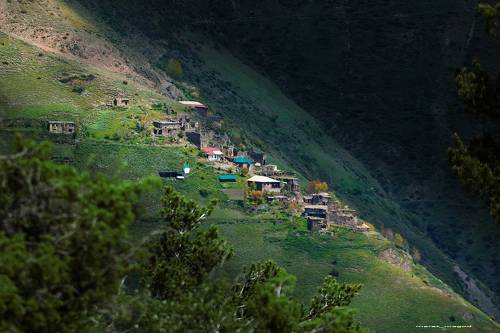 Горный аул..