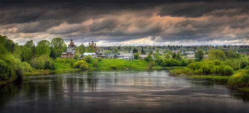 Онежская деревня